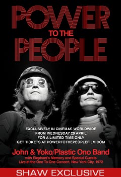 Power To The People: John & Yoko Live in NYC