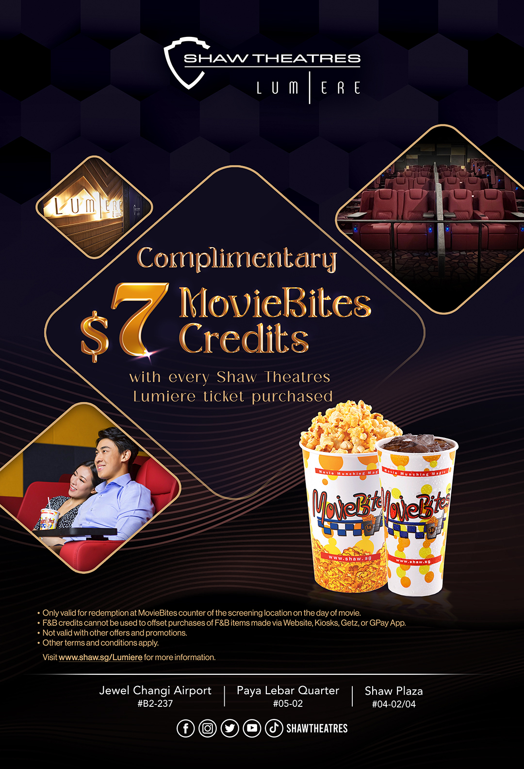 Shaw Theatres | Promotions