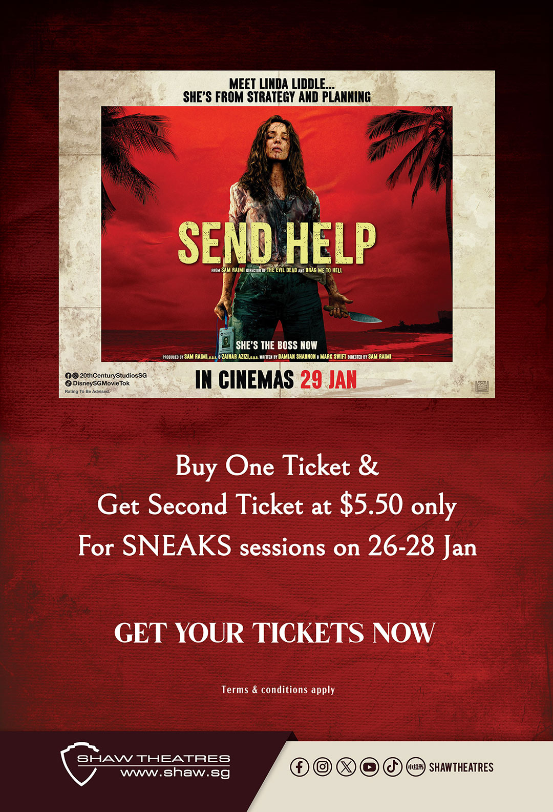 Shaw Theatres | Promotions